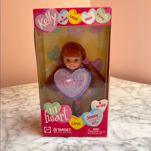 Mattel Kelly Lil' Heart Doll - Jenny - Red Hair - Picture 6 of 8